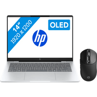 Review HP OmniBook 7 OLED Copilot+ PC 14-fr0970nd + HP 700 Oplaadbare Draadloze Muis - 6151127761726