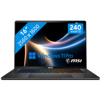 Review MSI Stealth 16 AI+ Copilot+ PC B3WF-046NL - 4711377461672